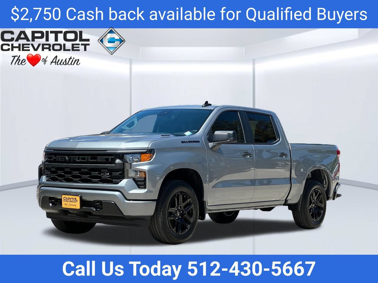 New 2026 Chevrolet Silverado 1500 Custom