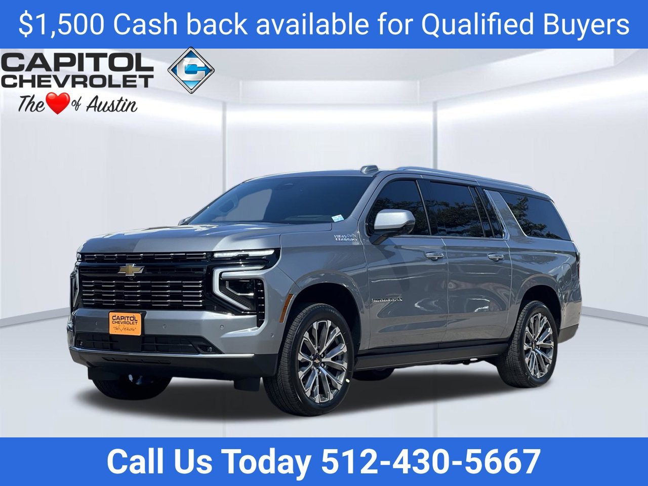 2026 Chevrolet Suburban High Country SUV, photo 2