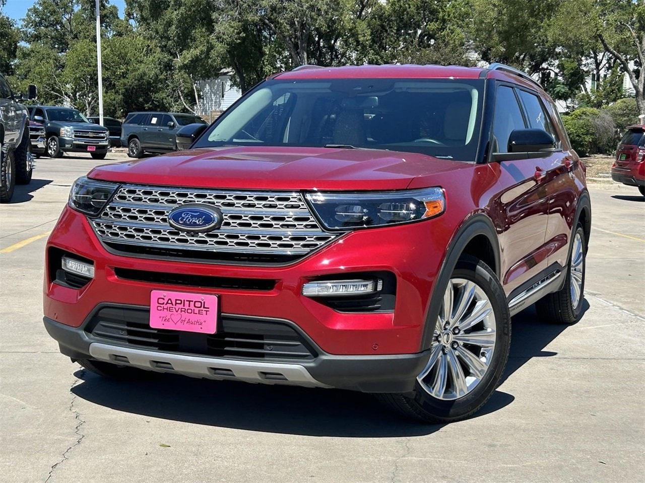 Used 2021 Ford Explorer Limited with VIN 1FM5K7FW6MNA12386 for sale in Austin, TX