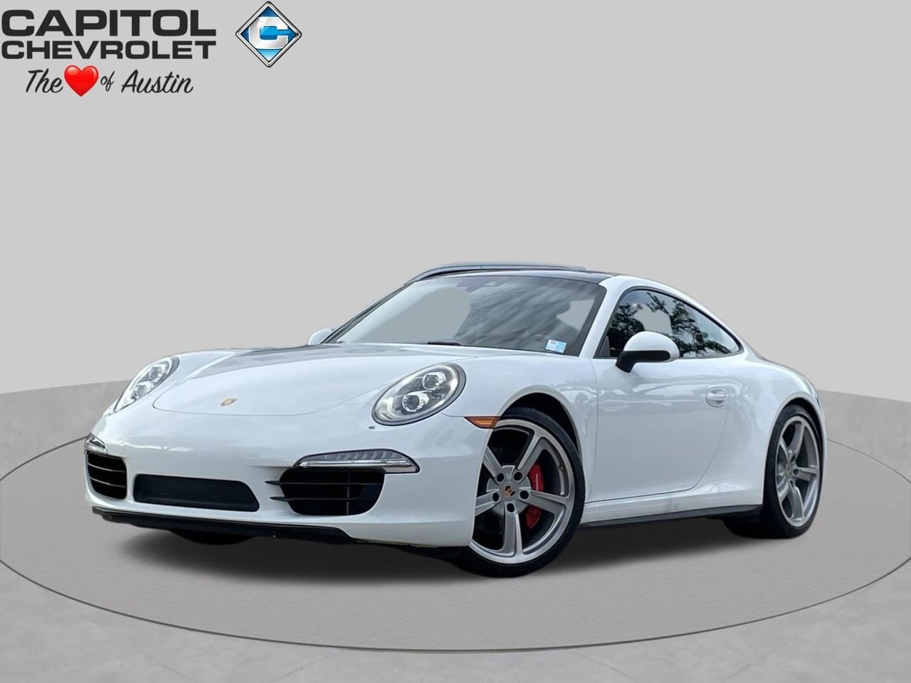White 2014 Porsche 911 Coupe All-Wheel Drive Automatic