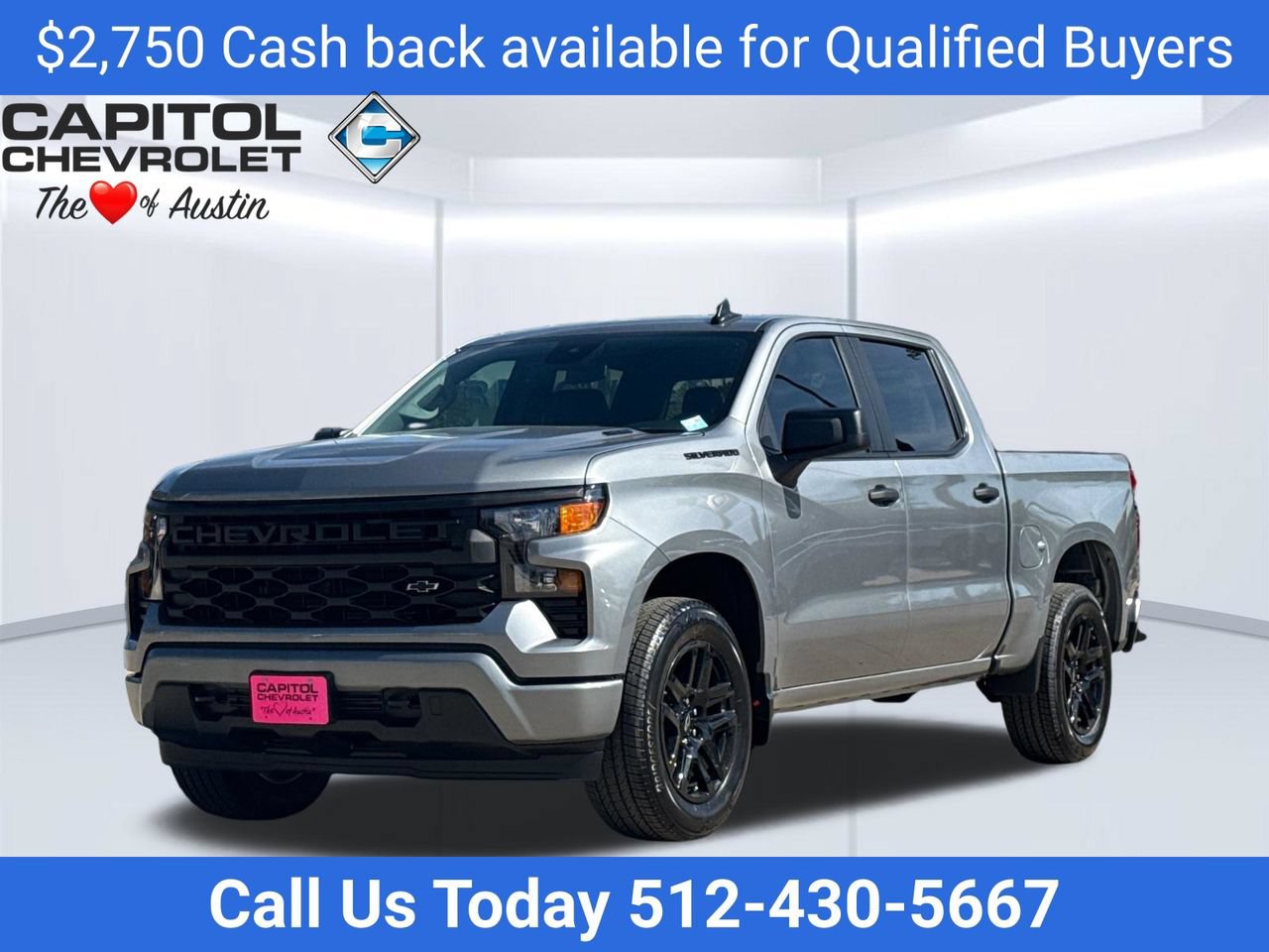 New 2026 Chevrolet Silverado 1500 Custom