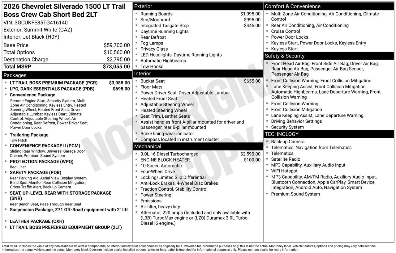 2026 Chevrolet Silverado 1500 LT Trail Boss - Photo 33
