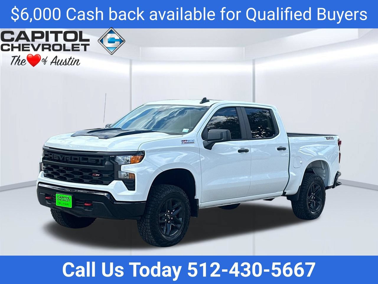 2026 Chevrolet Silverado 1500 Custom Trail Boss Truck