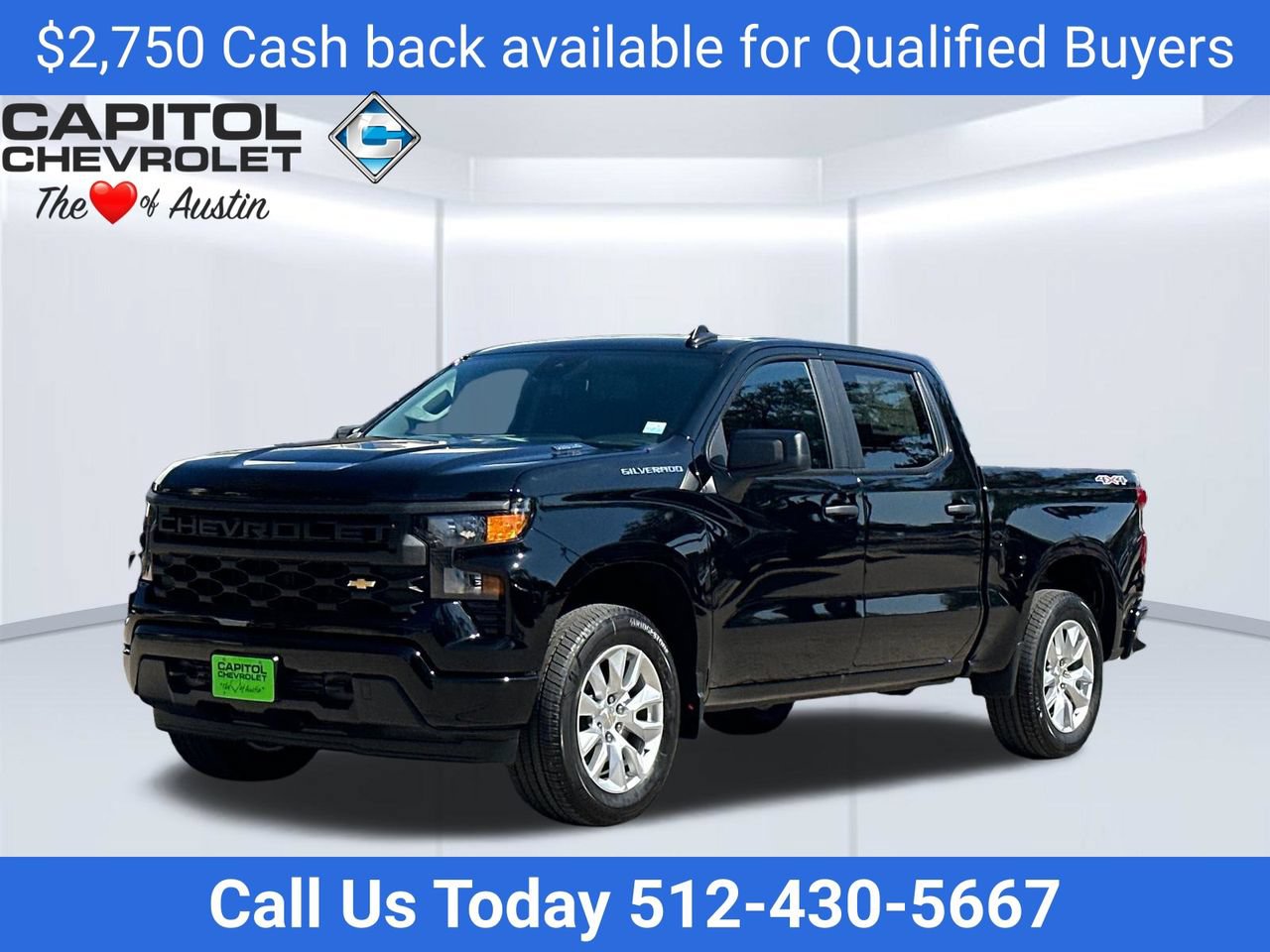 New 2026 Chevrolet Silverado 1500 Custom