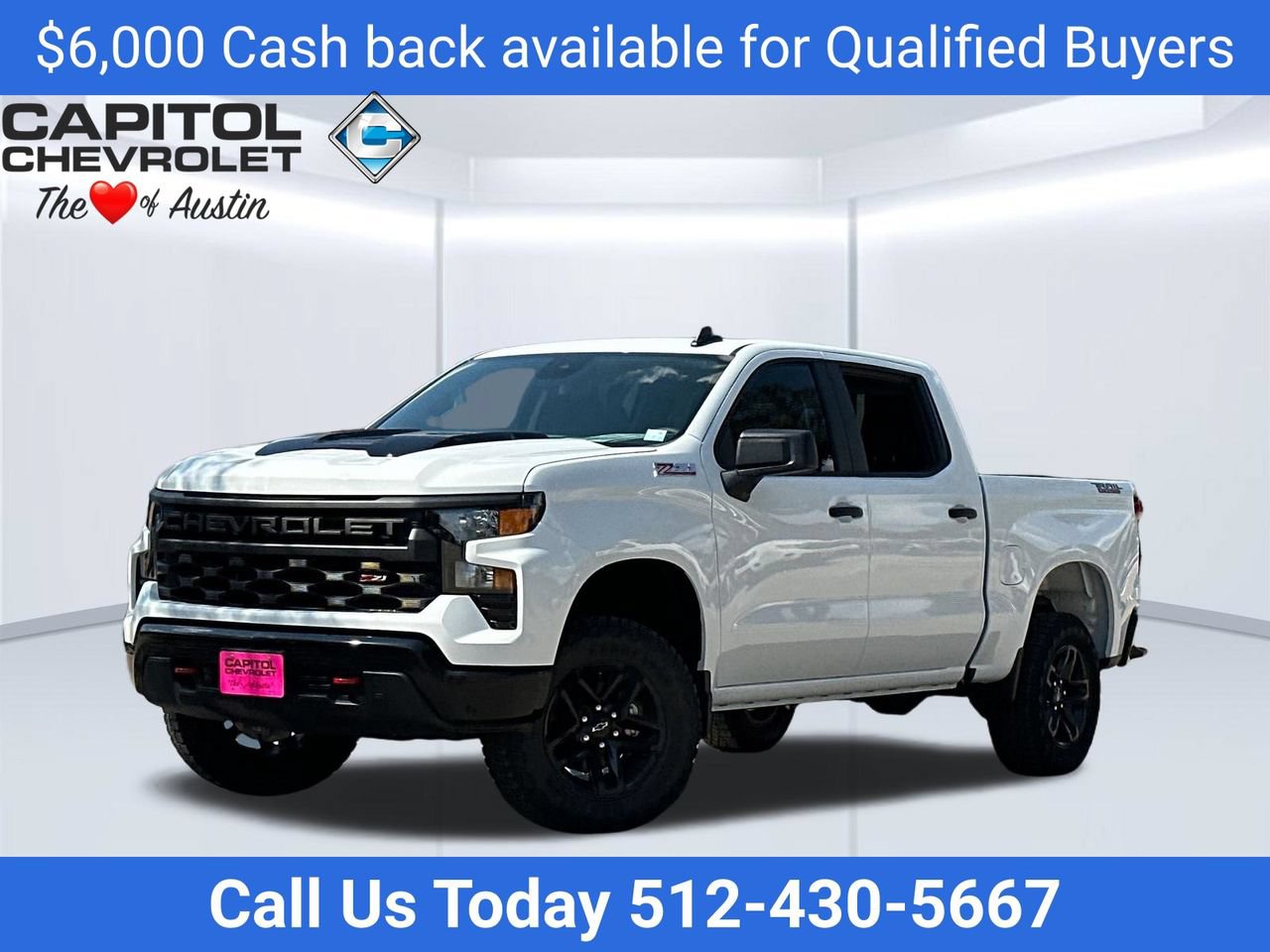 2026 Chevrolet Silverado 1500 Custom Trail Boss - Photo 1