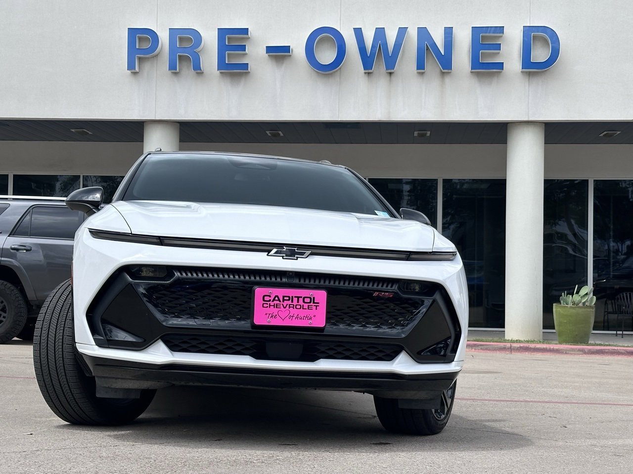 Used 2024 Chevrolet Equinox EV RS with VIN 3GN7DRRP0RS251525 for sale in Austin, TX