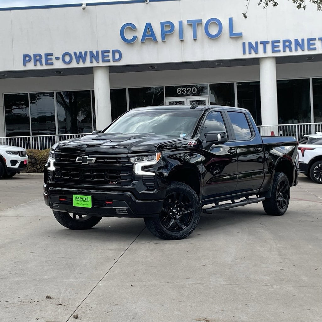 Certified 2024 Chevrolet Silverado 1500 LT Trail Boss Truck Crew Cab