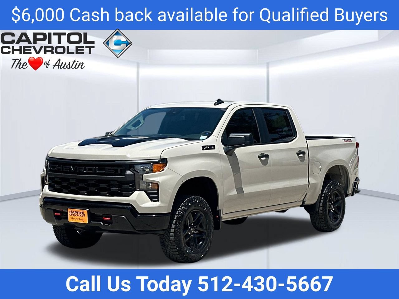 New 2026 Chevrolet Silverado 1500 Custom Trail Boss
