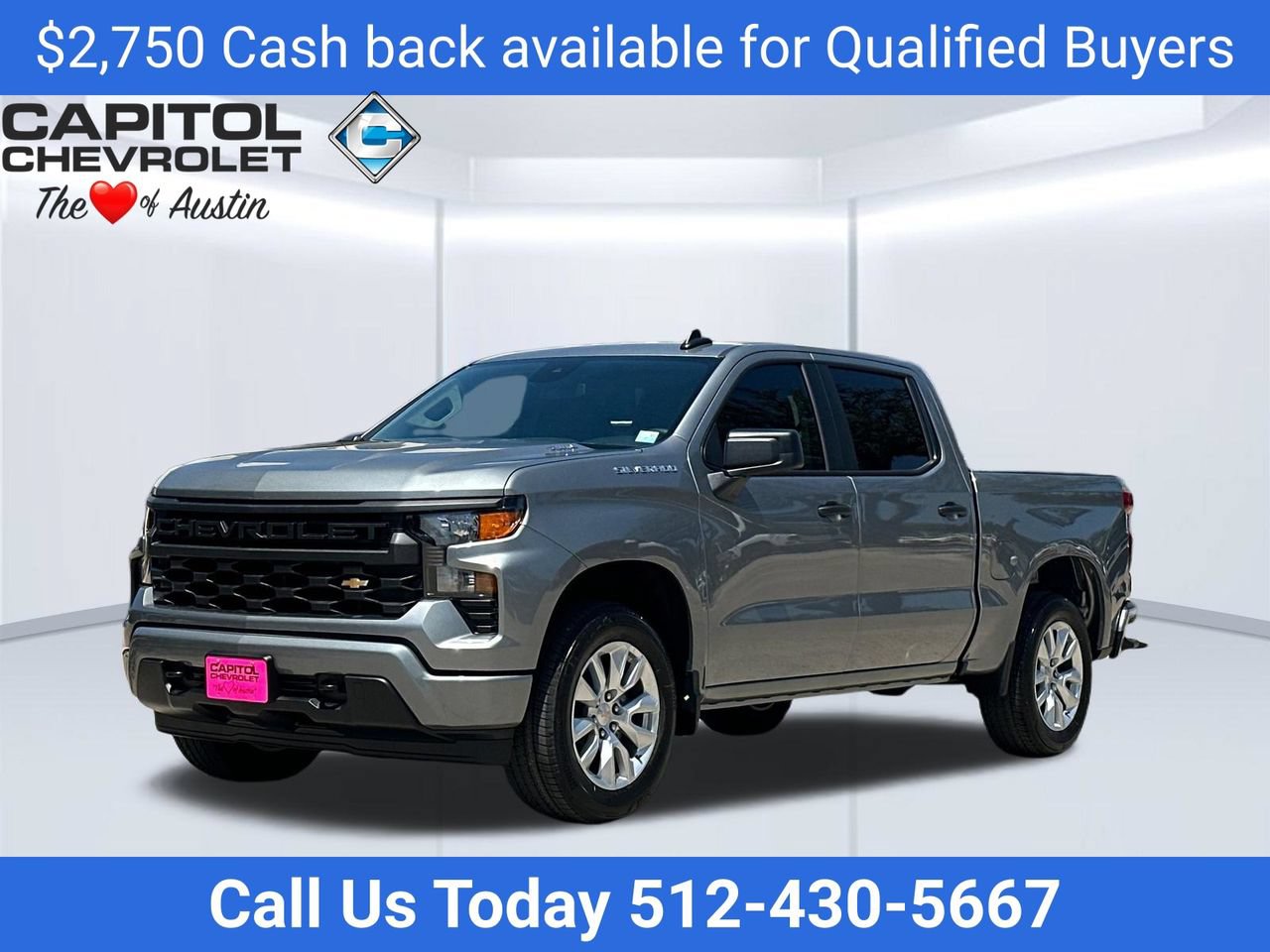 New 2026 Chevrolet Silverado 1500 Custom