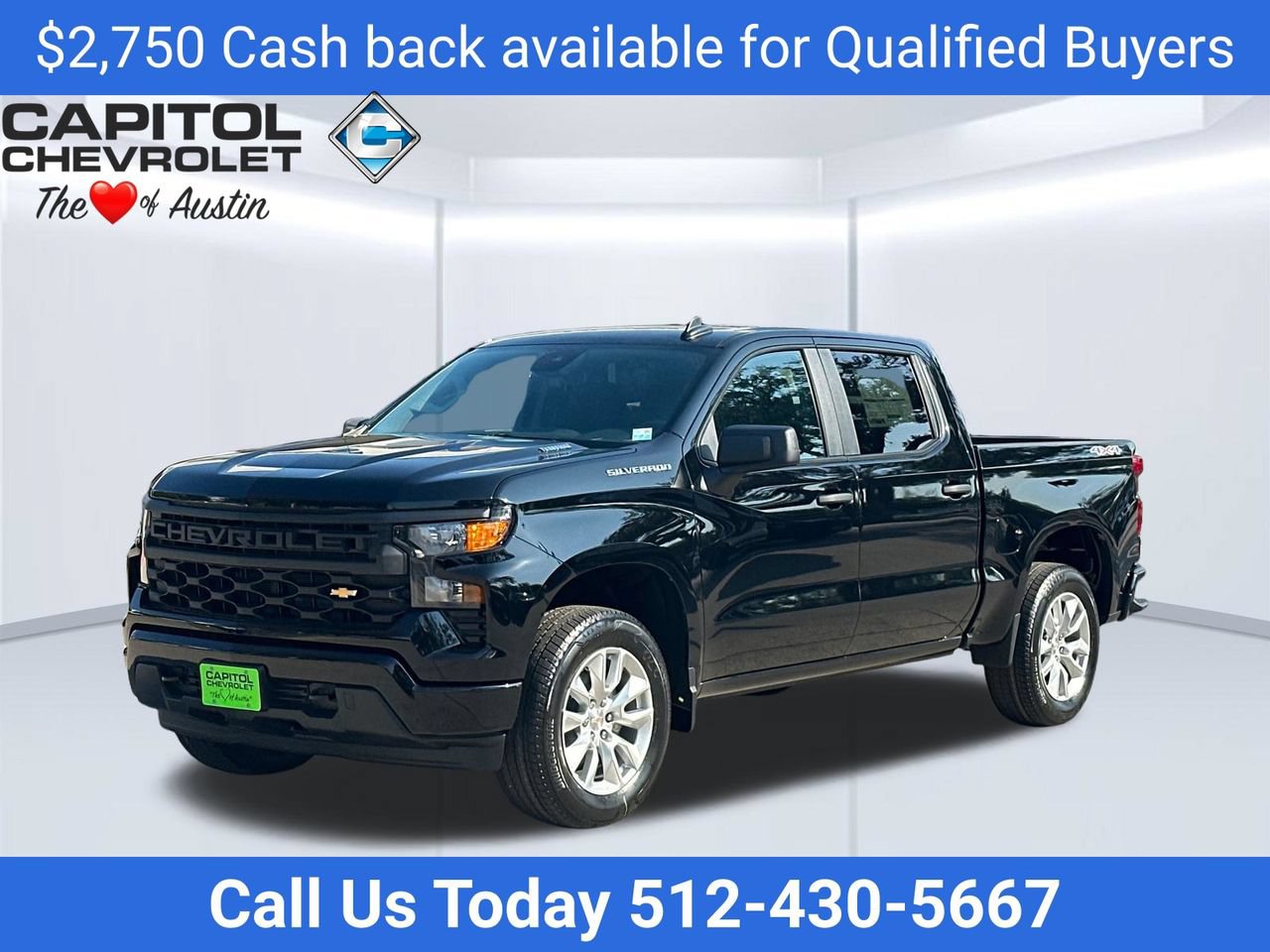 New 2026 Chevrolet Silverado 1500 Custom