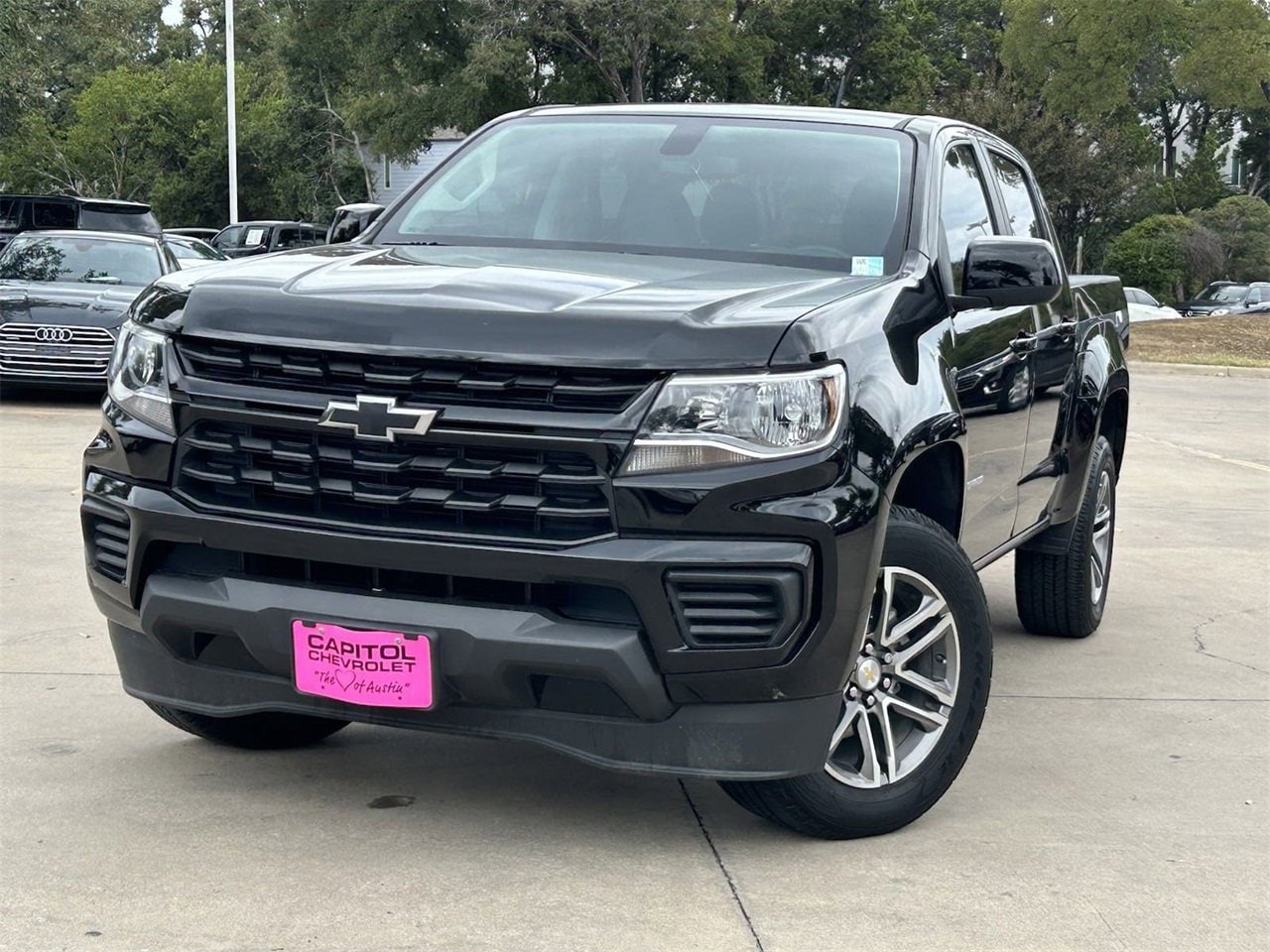 Used 2022 Chevrolet Colorado Work Truck with VIN 1GCGSBEAXN1249252 for sale in Austin, TX