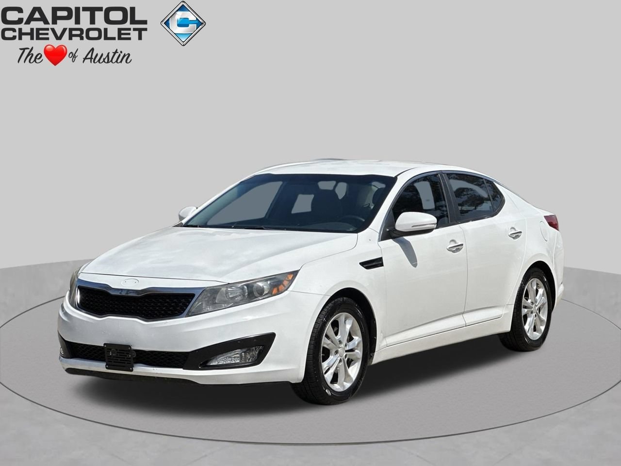 Used 2013 Kia Optima EX with VIN 5XXGN4A75DG226980 for sale in Austin, TX