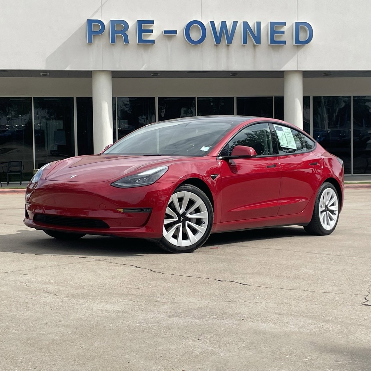 Used 2022 Tesla Model 3 Long Range with VIN 5YJ3E1EB3NF155133 for sale in Austin, TX