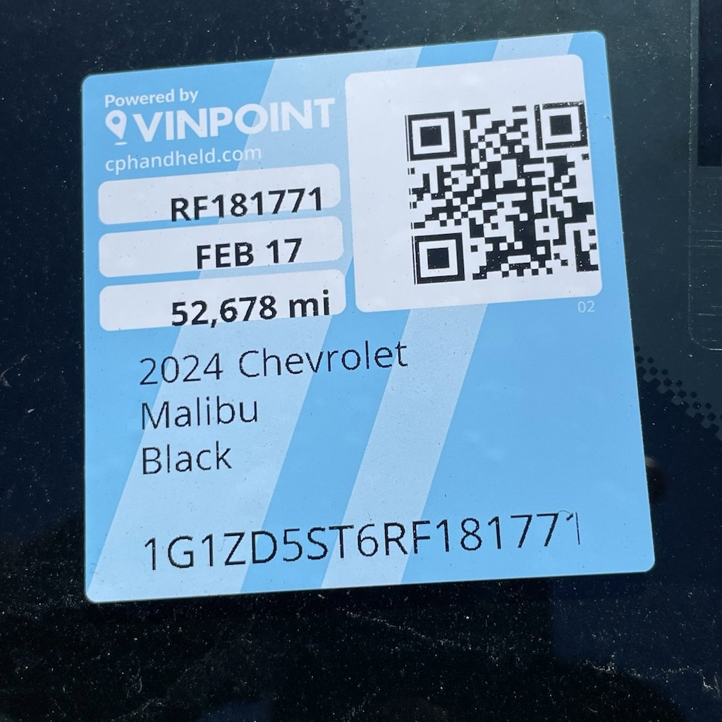 Certified 2024 Chevrolet Malibu 1LT Sedan