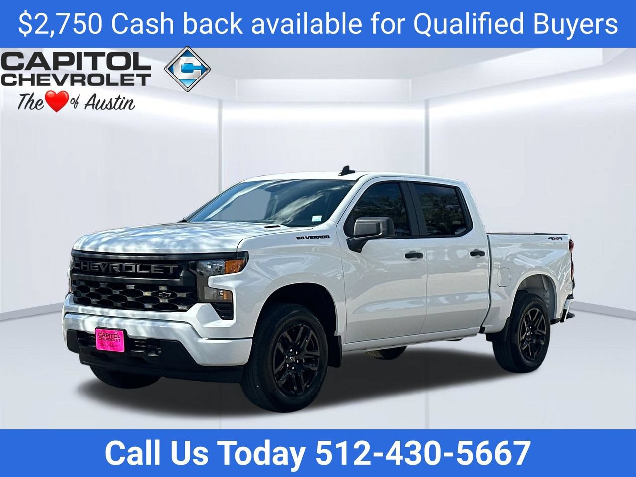 New 2026 Chevrolet Silverado 1500 Custom