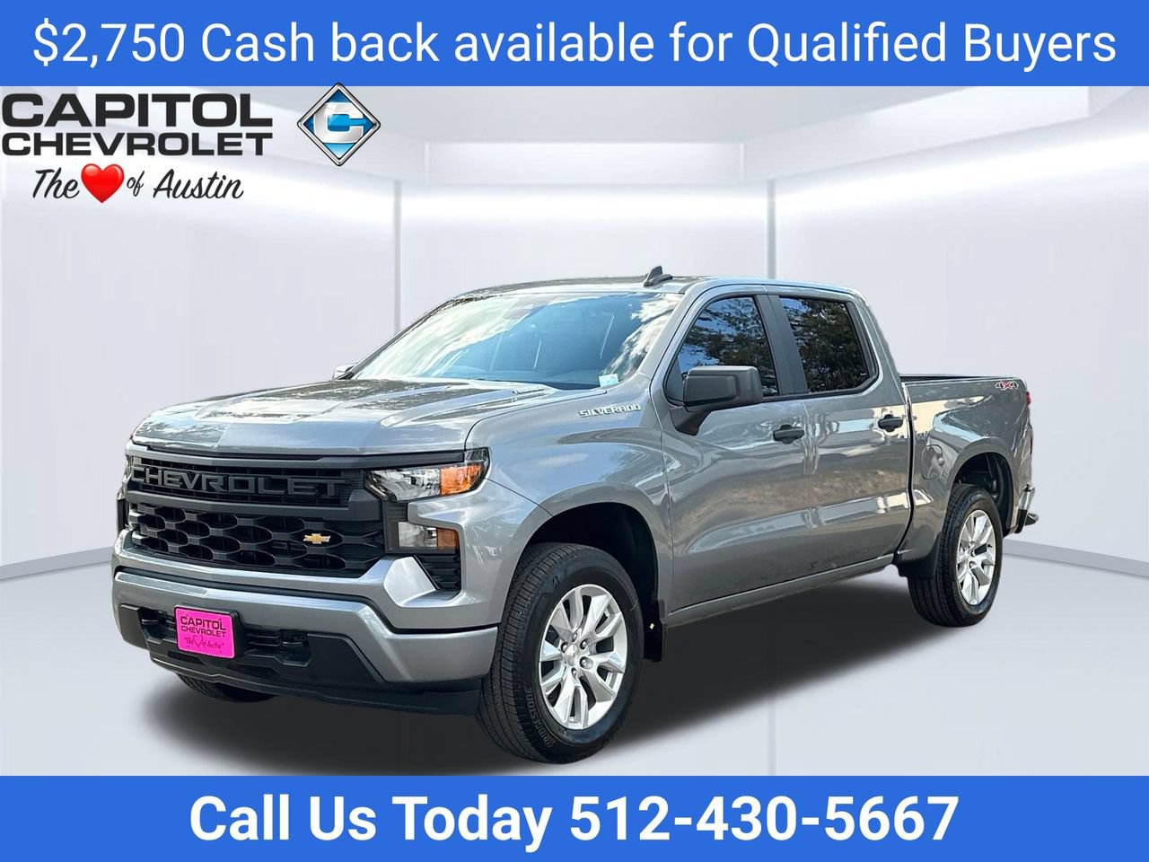 New 2026 Chevrolet Silverado 1500 Custom