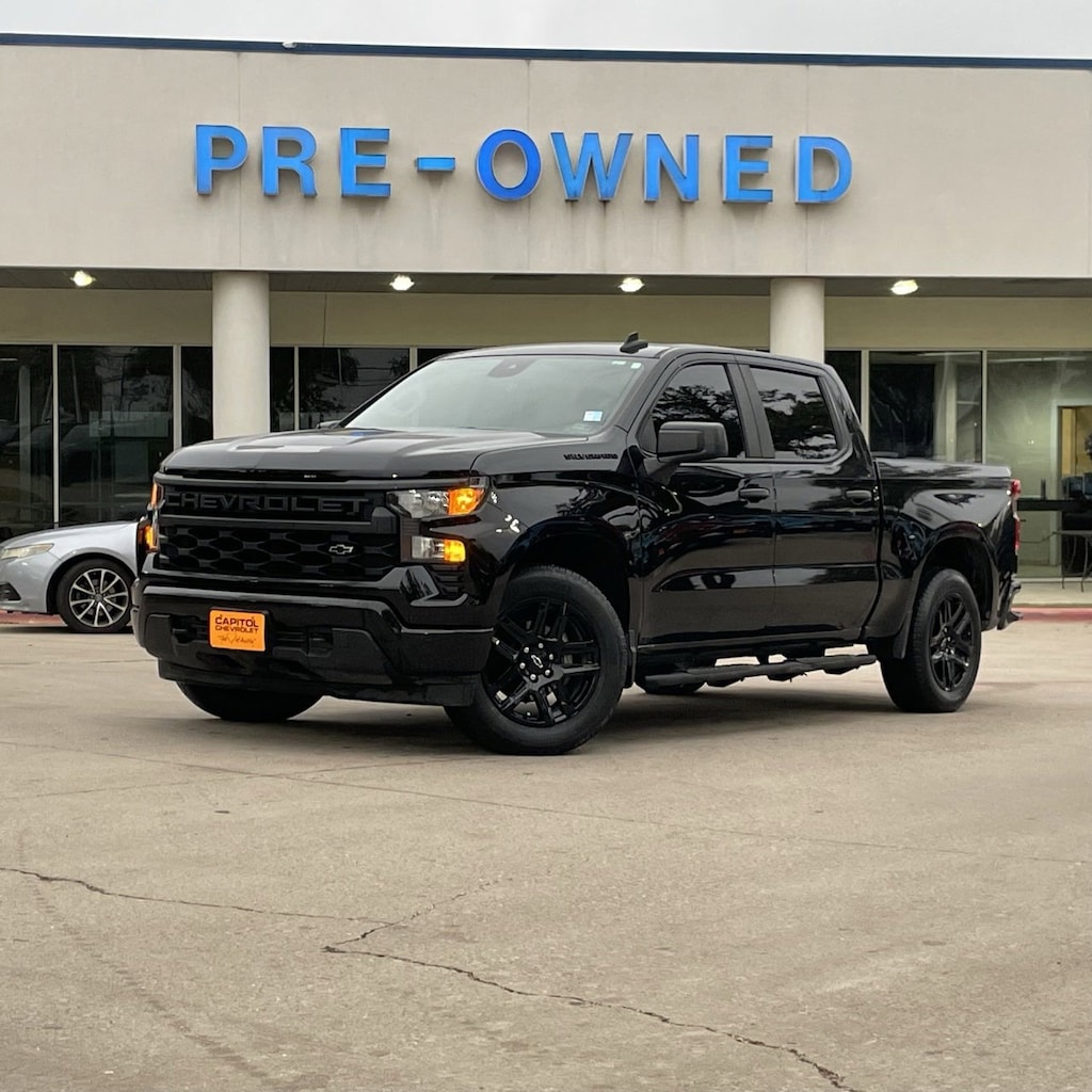 Certified 2024 Chevrolet Silverado 1500 Custom Truck Crew Cab