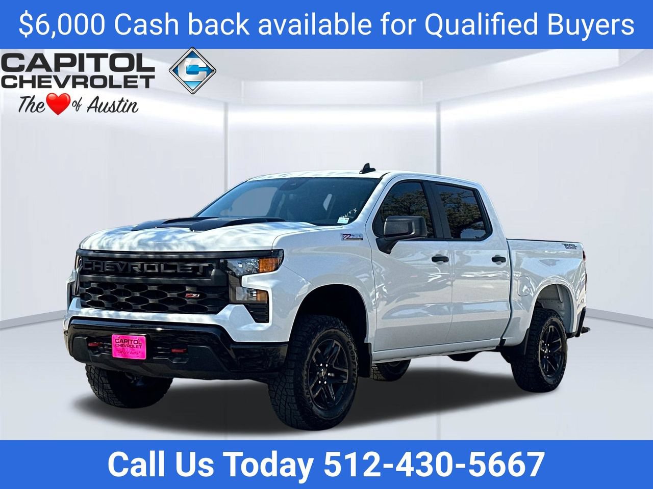 New 2026 Chevrolet Silverado 1500 Custom Trail Boss