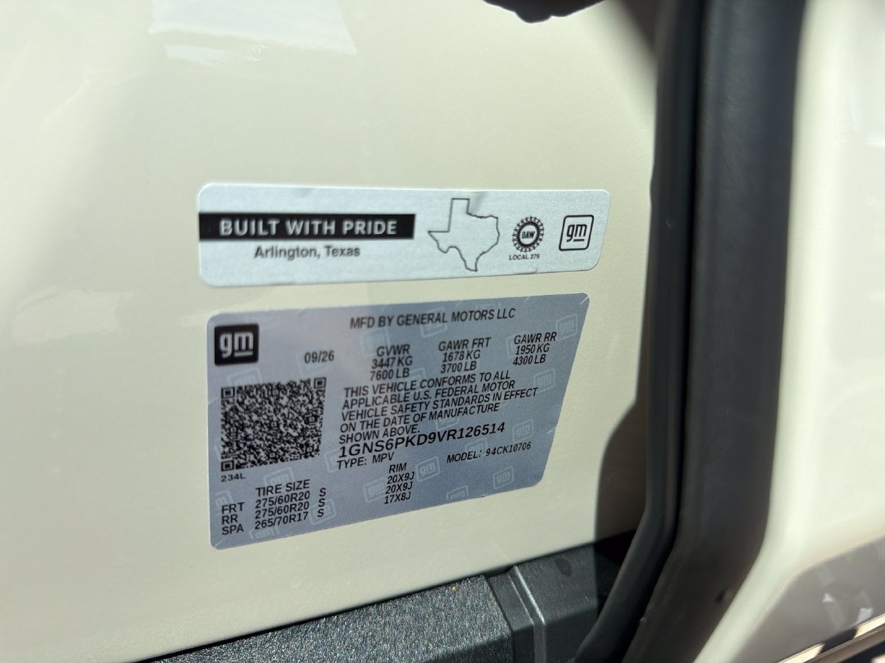 2027 Chevrolet Tahoe Z71 SUV, photo 31