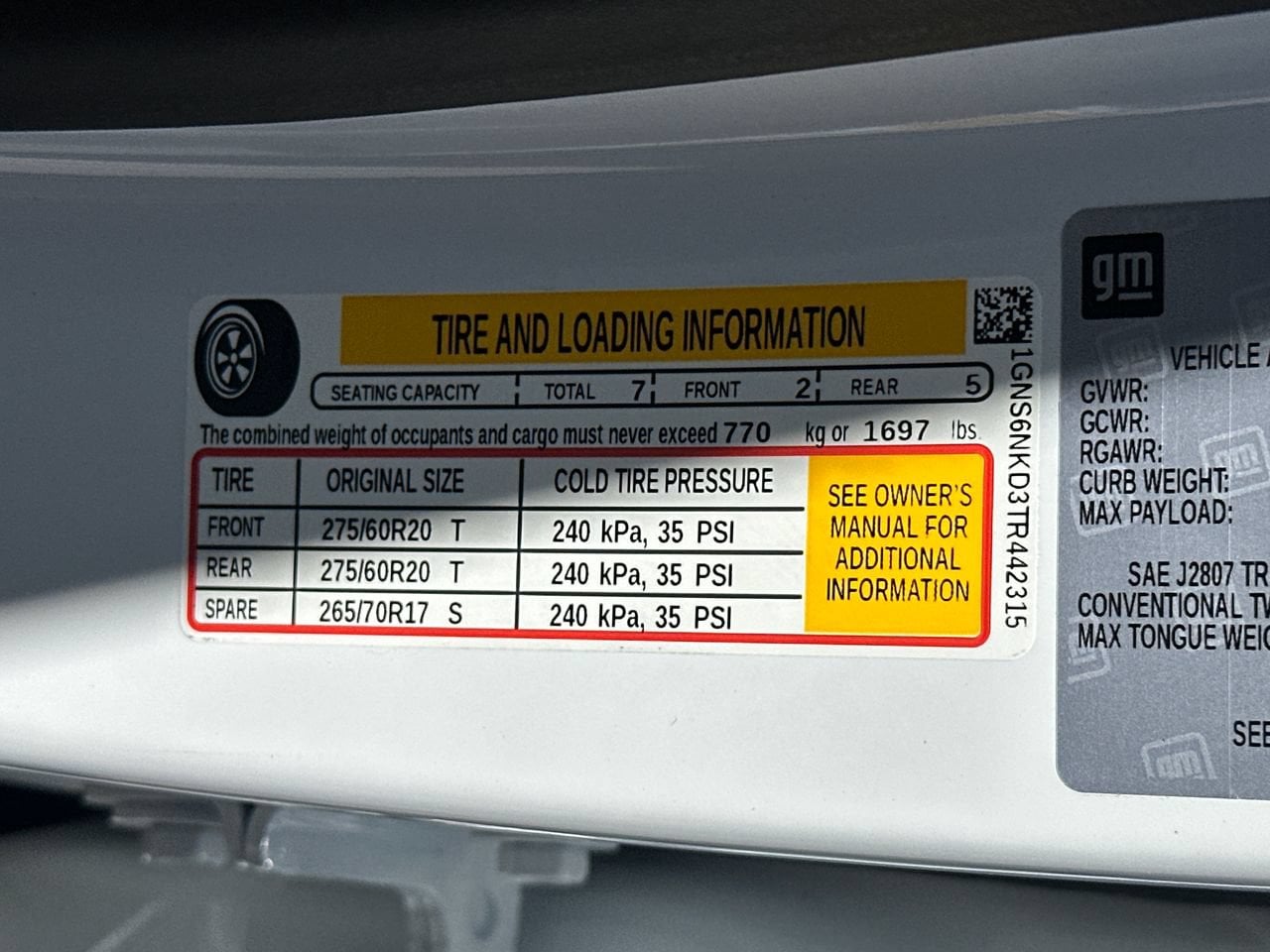 2026 Chevrolet Tahoe LT SUV, photo 31