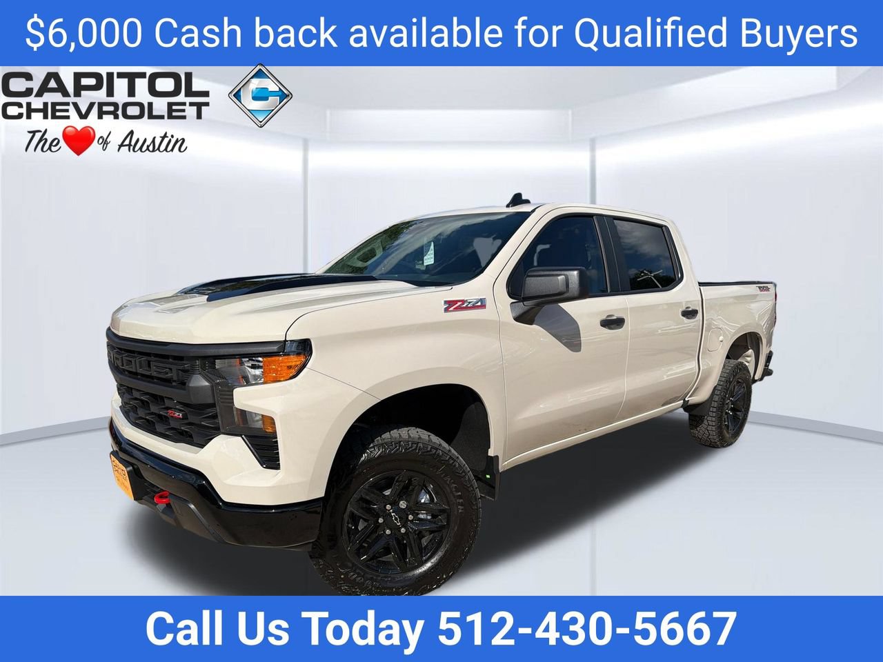 2026 Chevrolet Silverado 1500 Custom Trail Boss - Photo 1