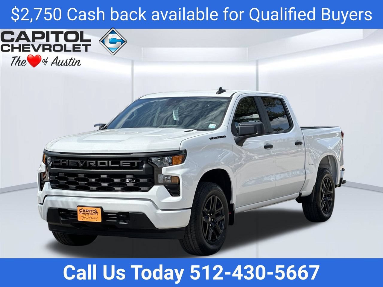 New 2026 Chevrolet Silverado 1500 Custom