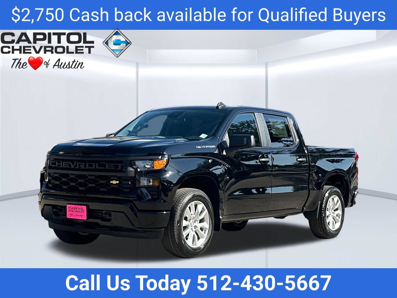 New 2026 Chevrolet Silverado 1500 Custom