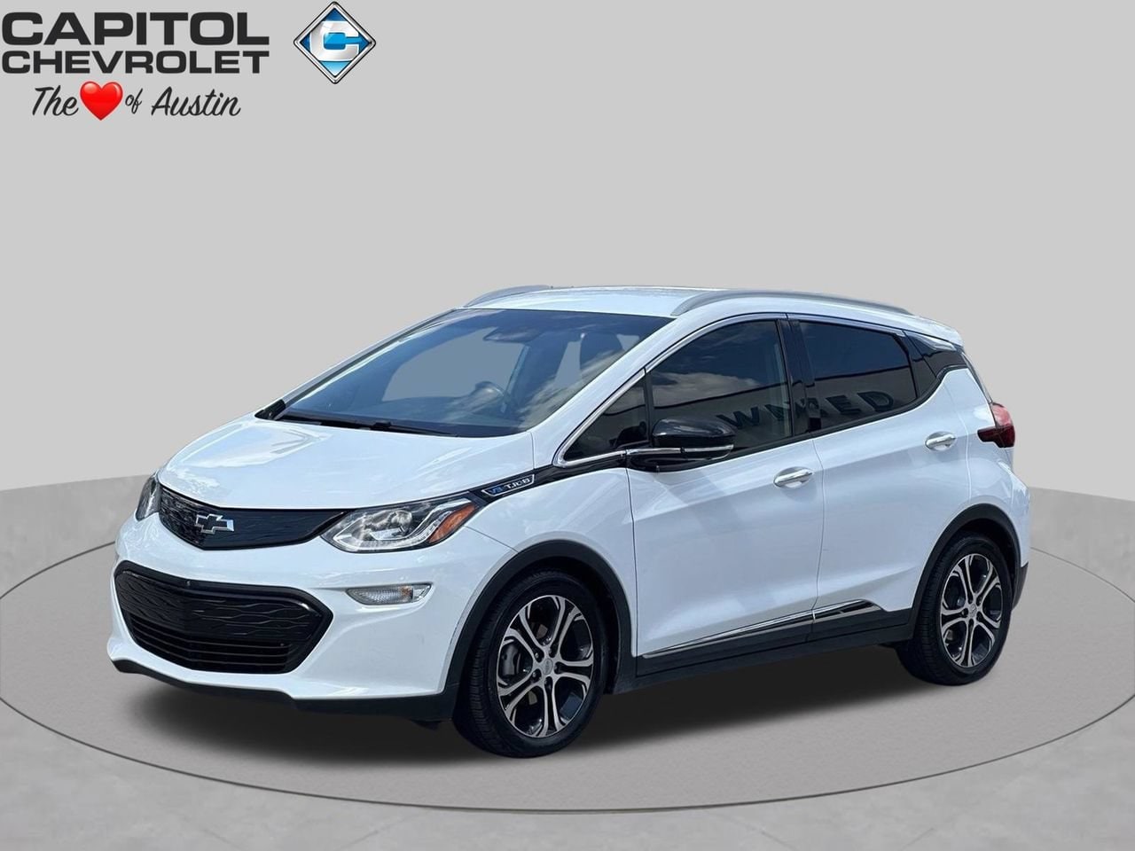 Used 2020 Chevrolet Bolt EV Premier with VIN 1G1FZ6S00L4108933 for sale in Austin, TX