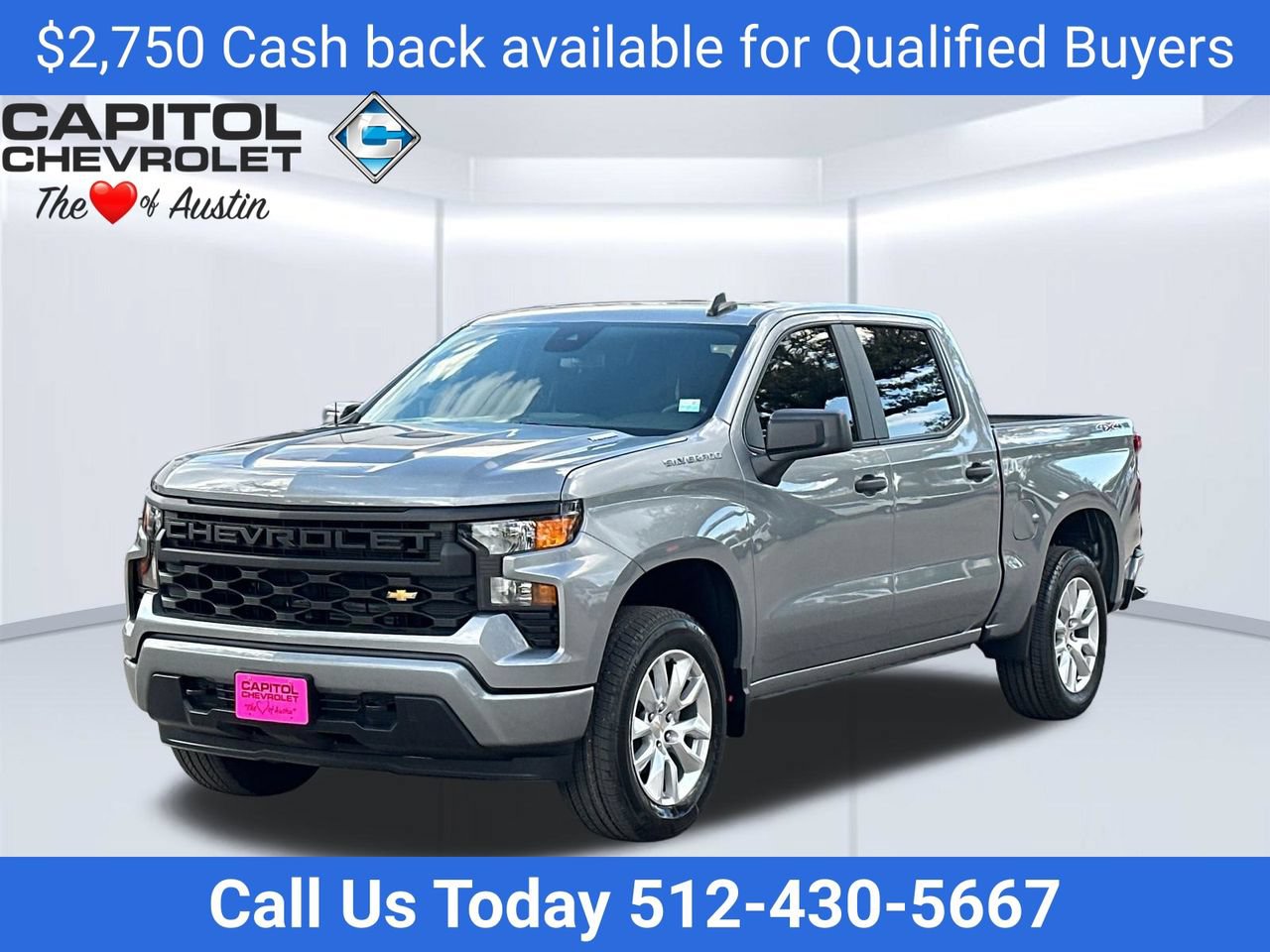 New 2026 Chevrolet Silverado 1500 Custom
