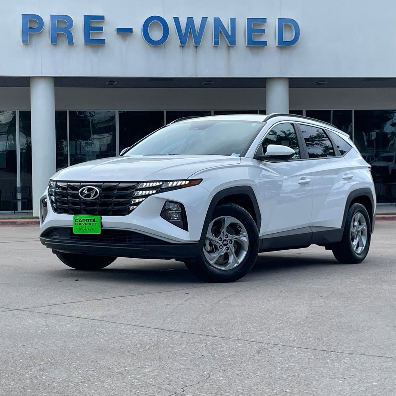 White 2024 Hyundai Tucson SEL FWD SUV / Crossover Front-Wheel Drive 8-Speed Automatic