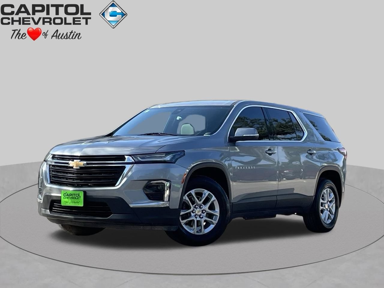 Sterling Gray Metallic 2023 Chevrolet Traverse SUV / Crossover Front-Wheel Drive 9-Speed Automatic