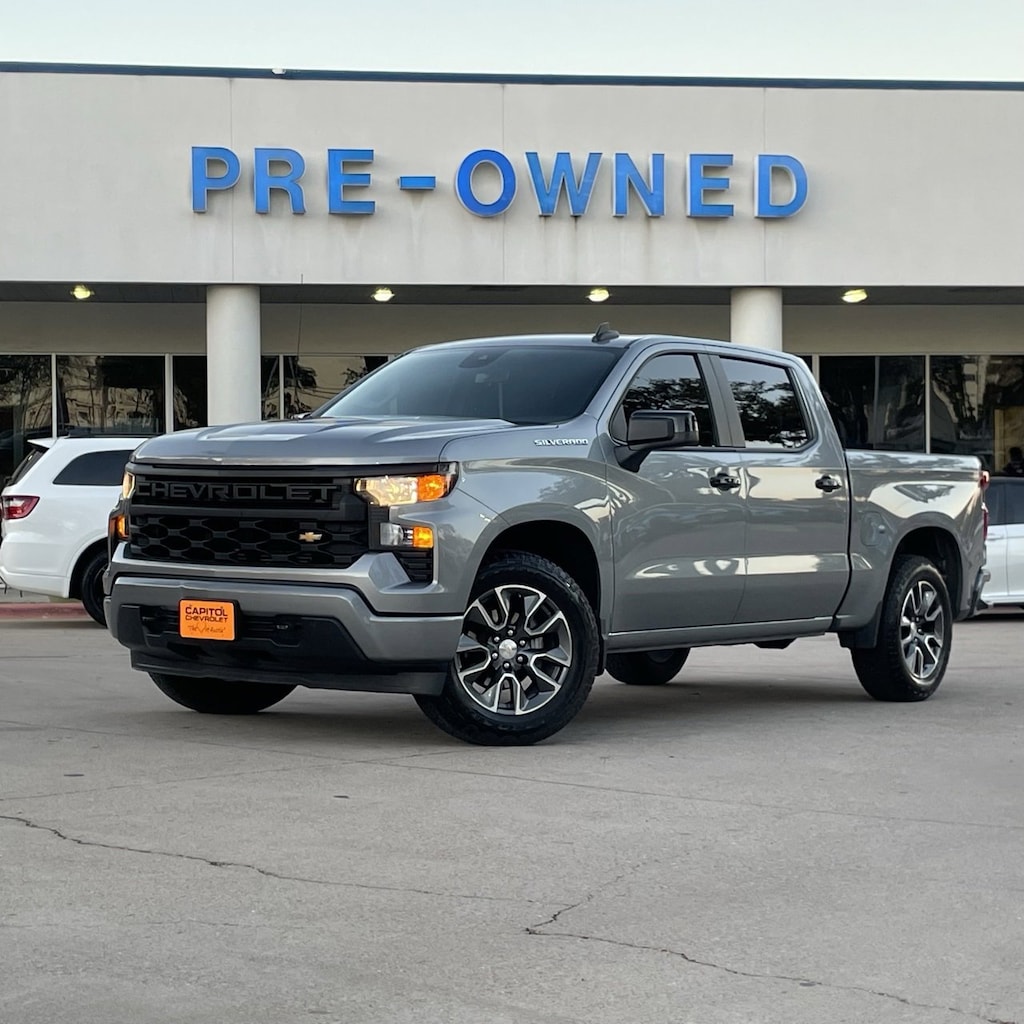 Certified 2024 Chevrolet Silverado 1500 Custom Truck Crew Cab
