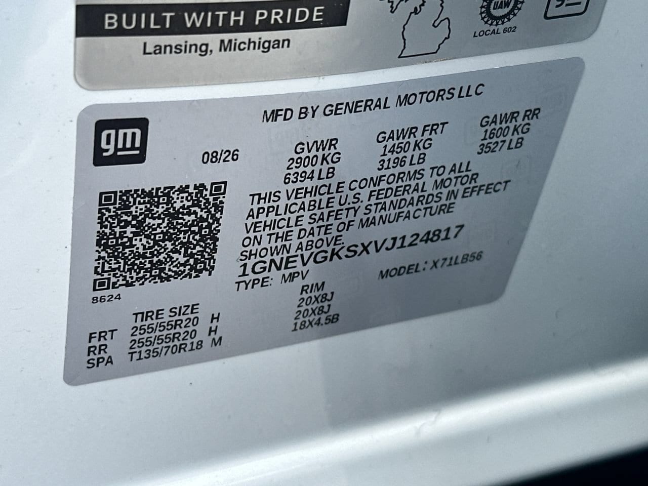 2027 Chevrolet Traverse LT - Photo 30