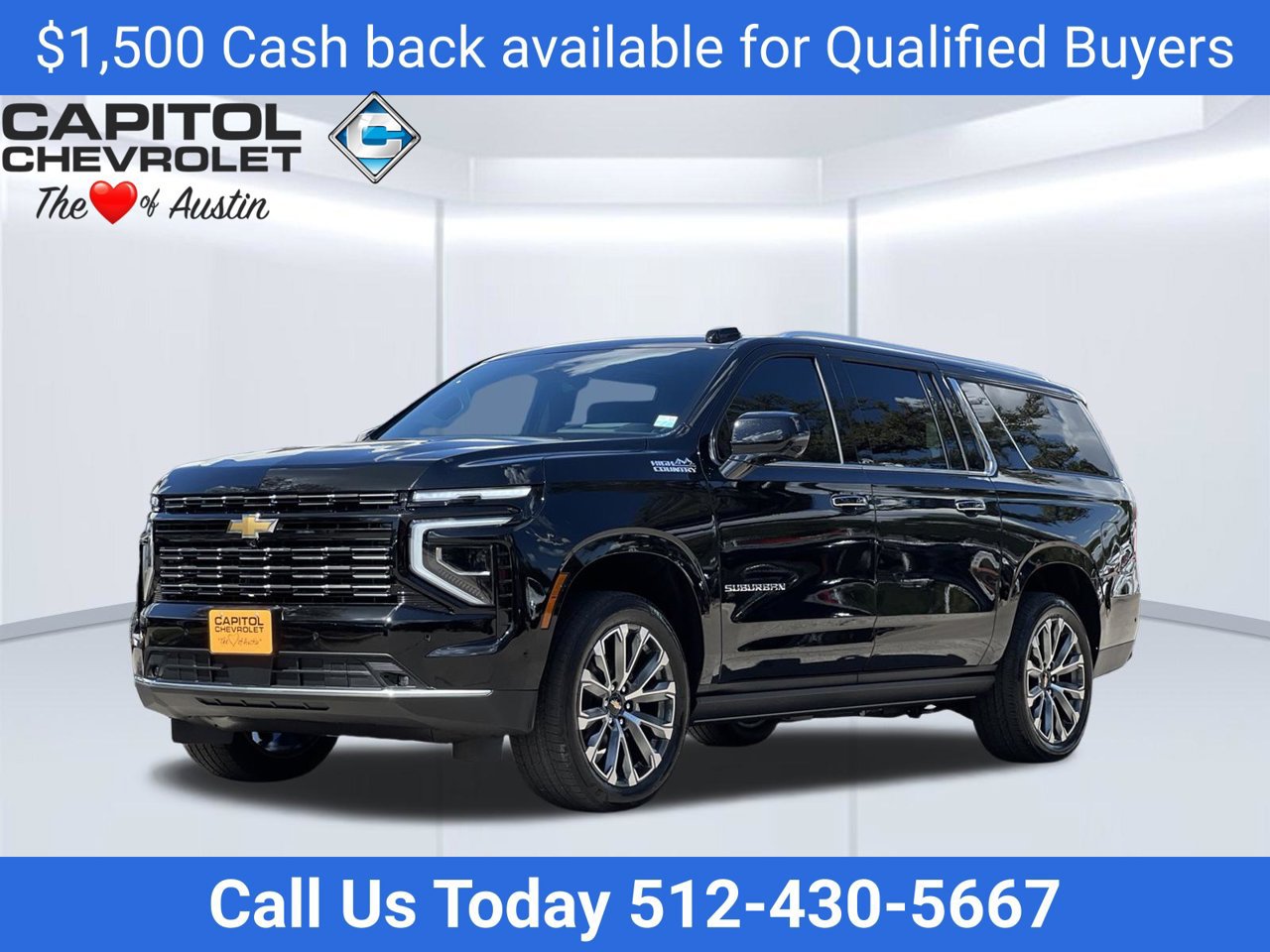 2026 Chevrolet Suburban High Country, photo 2