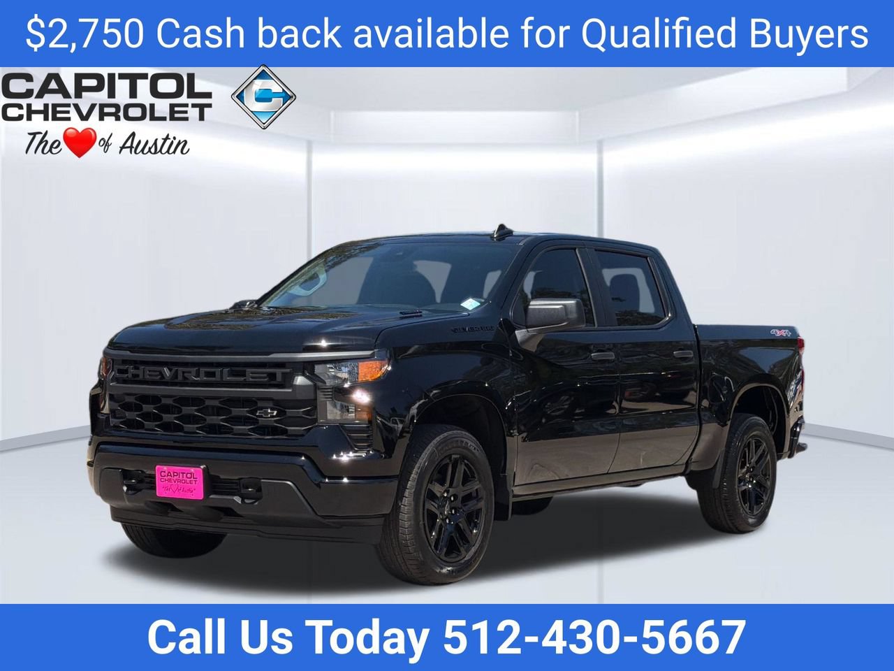 New 2026 Chevrolet Silverado 1500 Custom