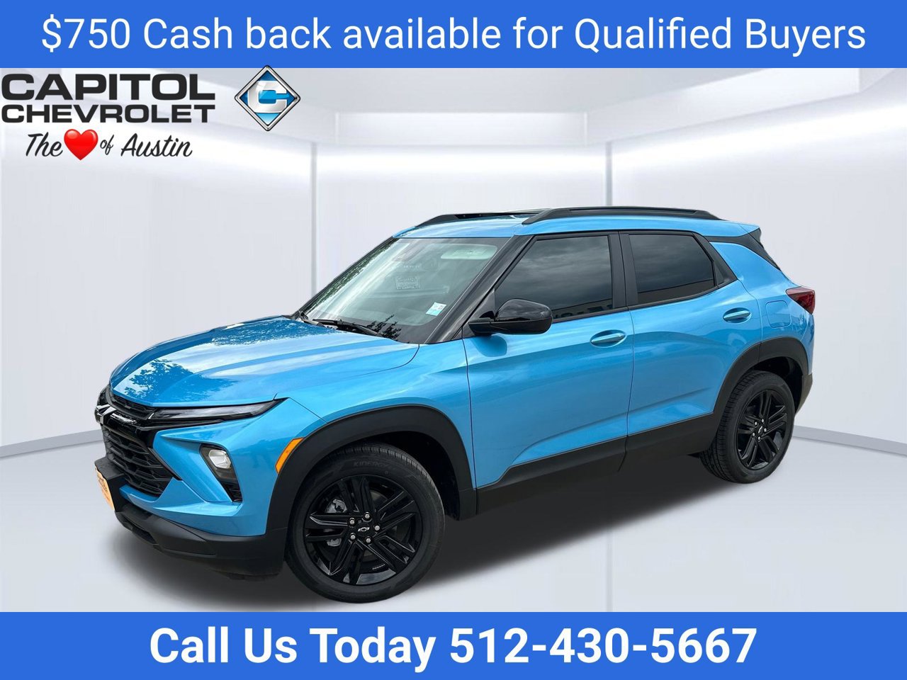 Marina Blue Metallic 2026 Chevrolet Trailblazer SUV / Crossover Front-Wheel Drive Automatic