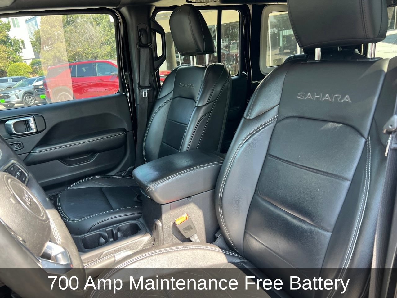 Used 2018 Black Jeep Sahara 4x4 image 10