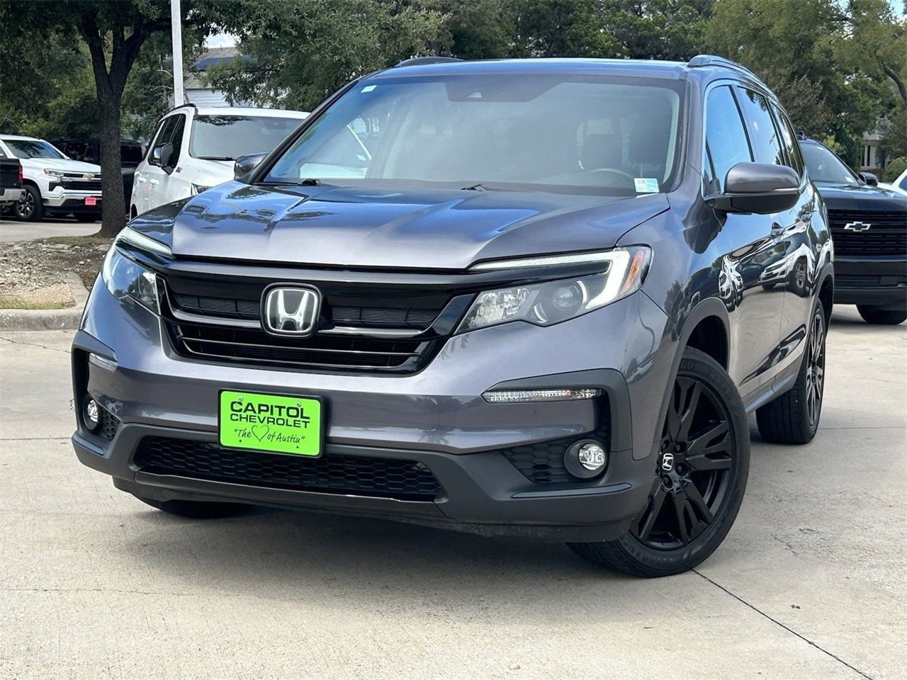 Used 2021 Honda Pilot SE with VIN 5FNYF5H24MB040917 for sale in Austin, TX