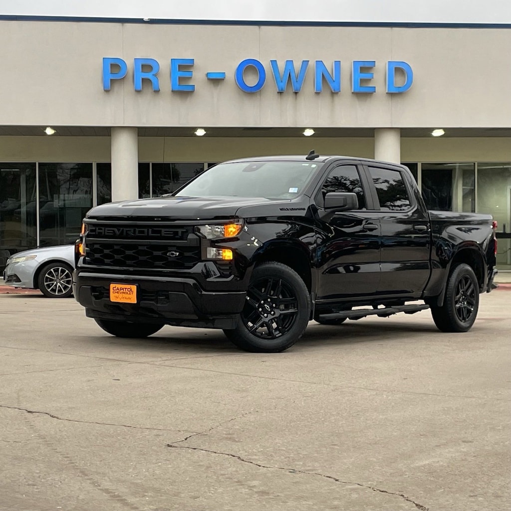 Certified 2024 Chevrolet Silverado 1500 Custom Truck Crew Cab