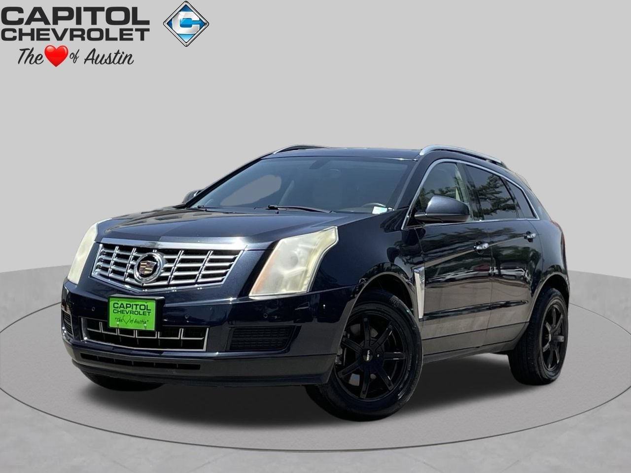 Sapphire Blue Metallic 2016 Cadillac SRX SUV / Crossover Front-Wheel Drive Automatic