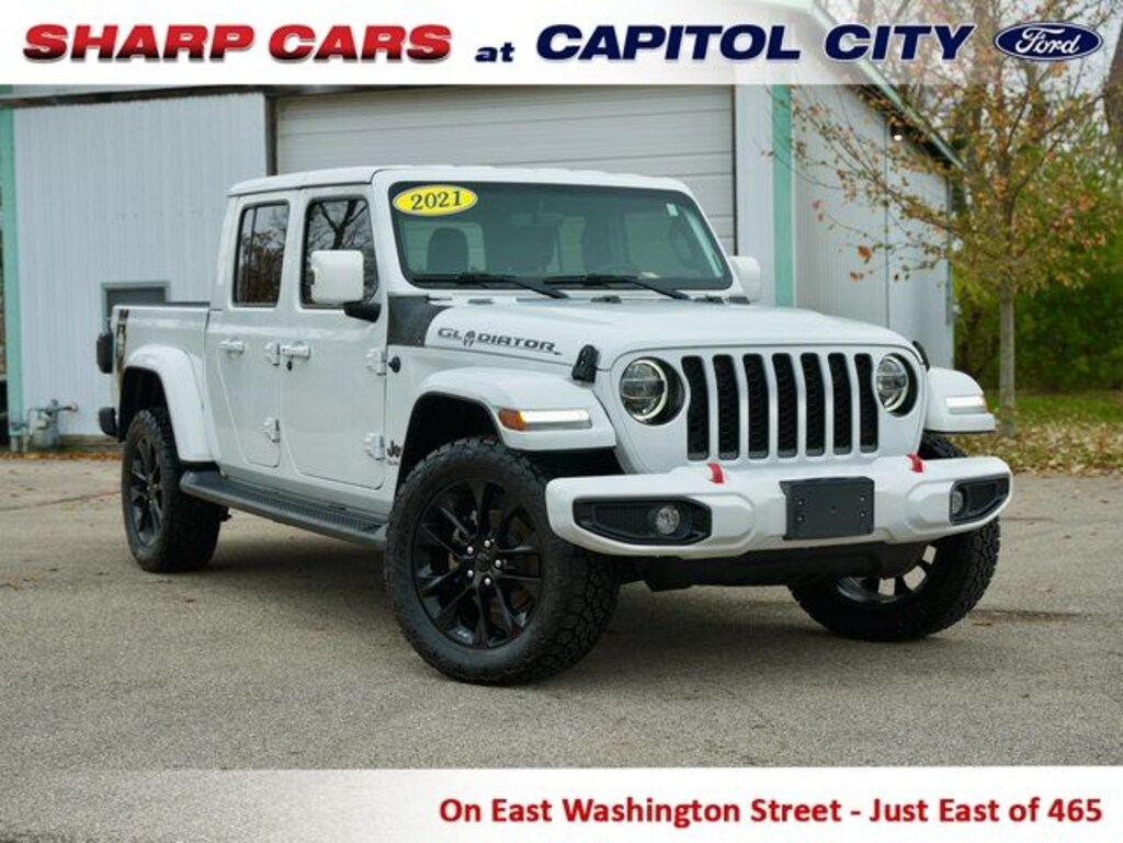 Used 2021 Jeep Gladiator Overland Truck