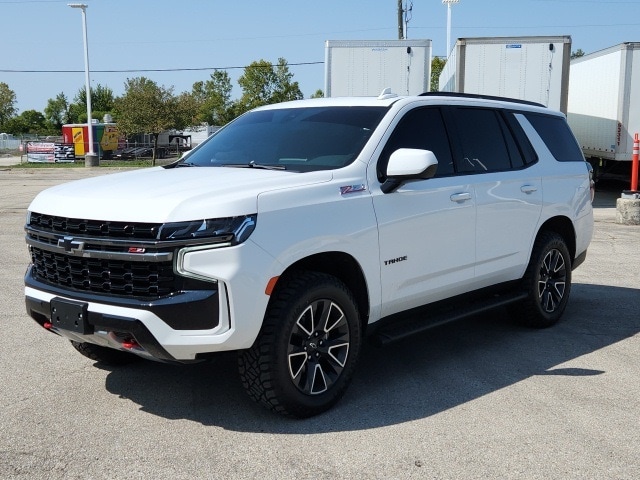 Used 2021 Chevrolet Tahoe Z71 with VIN 1GNSKPKD7MR417720 for sale in Indianapolis, IN