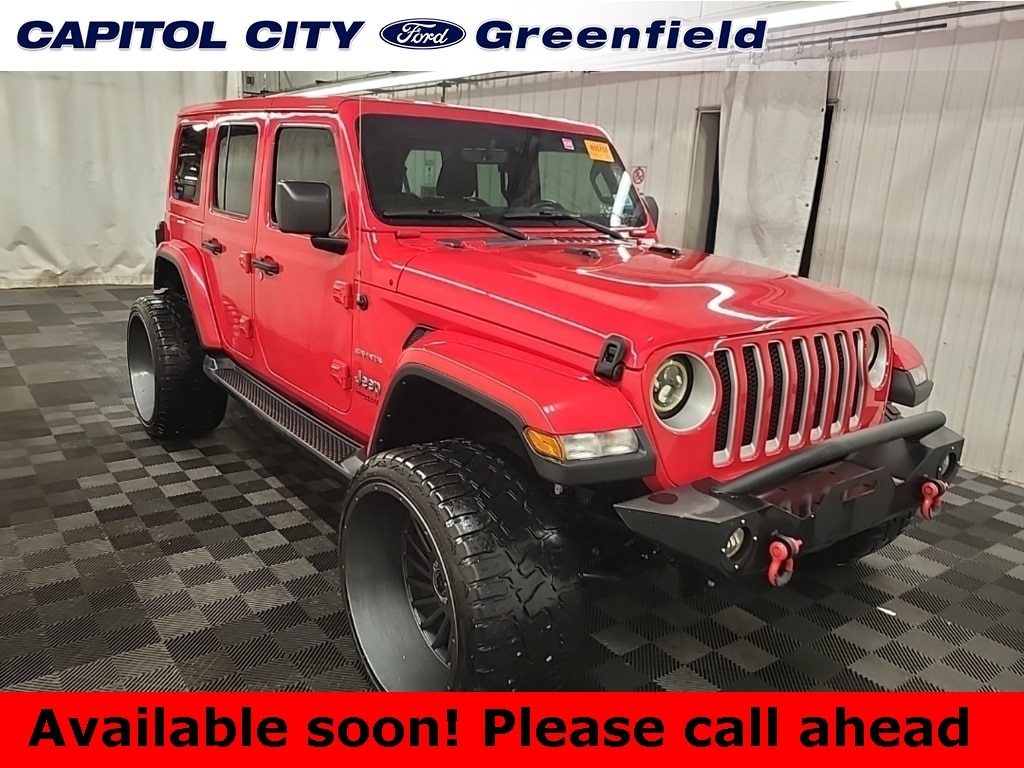 Used 2021 Jeep Wrangler Unlimited Sahara SUV