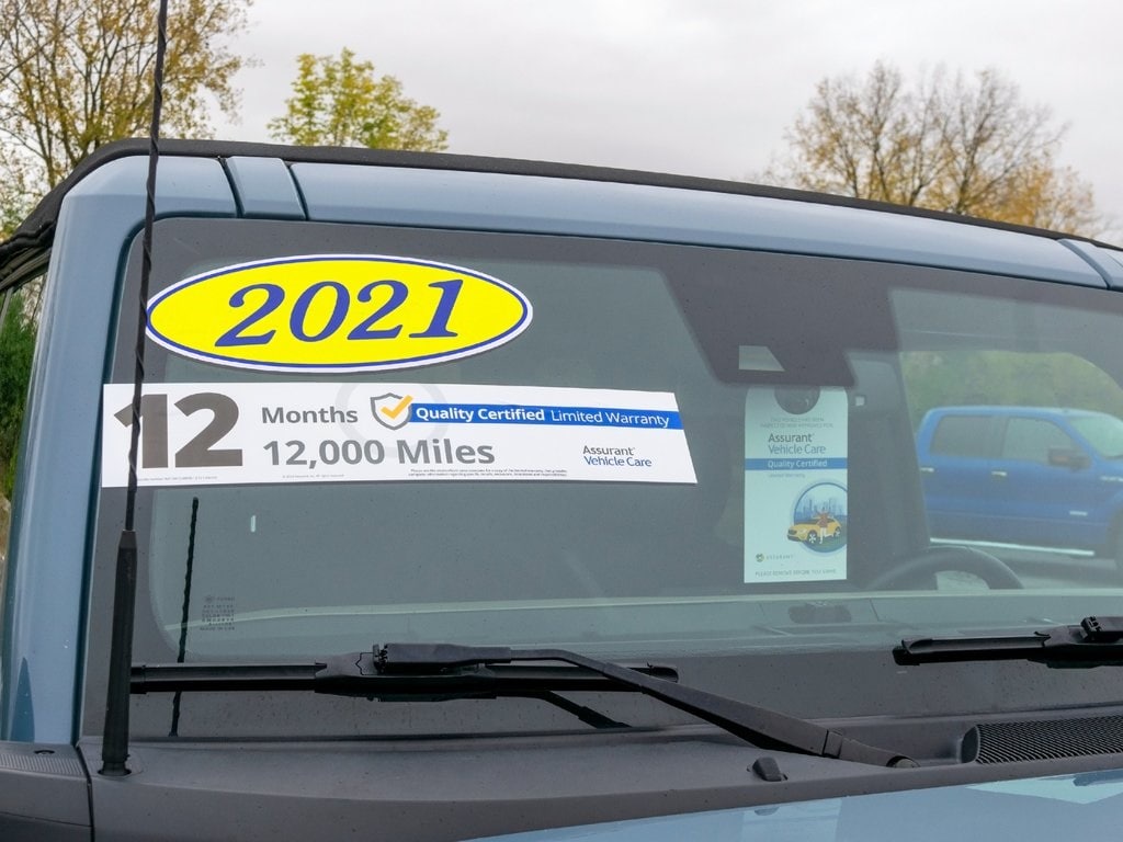 Certified 2021 Ford Bronco Big Bend SUV