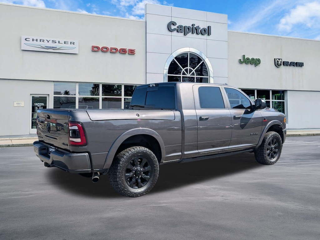 Used 2021 Ram 3500 Limited 4x4 Mega Cab 64 Box Truck