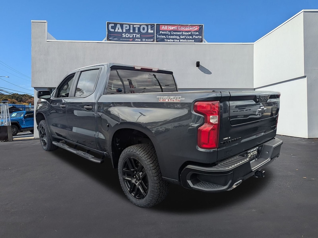 Used 2022 Chevrolet Silverado 1500 LTD Custom Trail Boss Truck Crew Cab