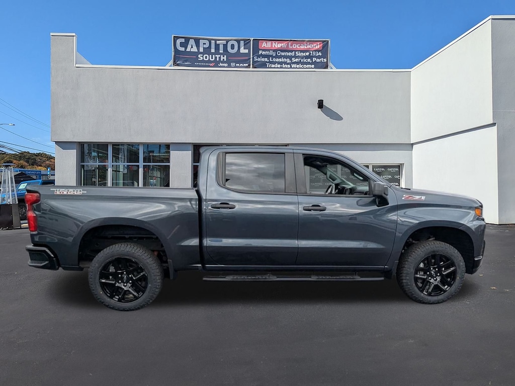 Used 2022 Chevrolet Silverado 1500 LTD Custom Trail Boss Truck Crew Cab