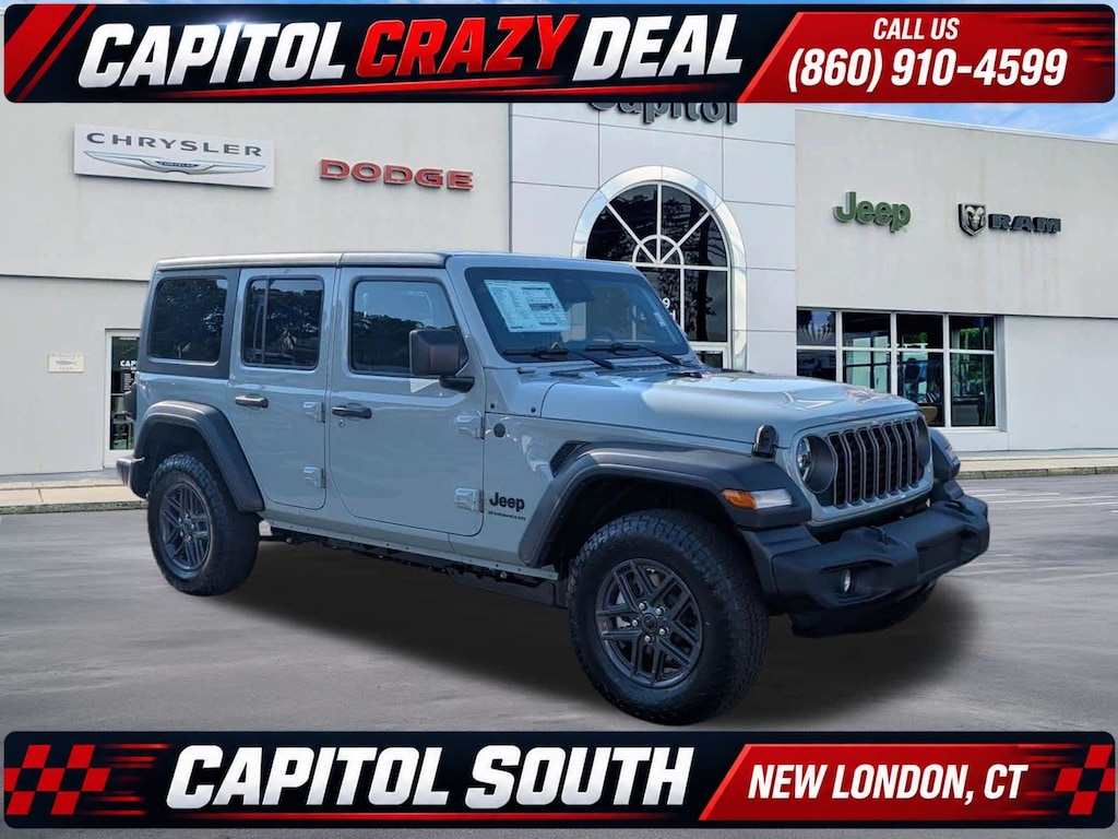 New 2026 Jeep Wrangler 4-DOOR SPORT S Sport Utility