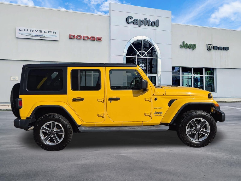 Used 2019 Jeep Wrangler Unlimited Sahara SUV