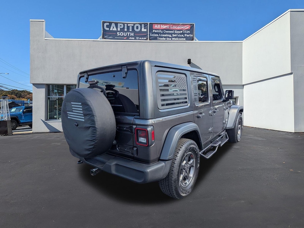 Used 2019 Jeep Wrangler Unlimited Sport 4x4 SUV